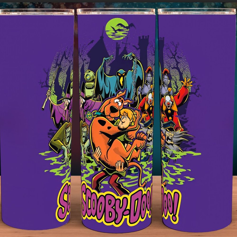 Scooby Doo Mystery Van Cup Mug Tumbler 20oz